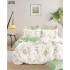 Lenjerie de pat dublu Bumbac FINET, pentru 2 persoane, 6 piese, Cearceaf de pat  230 x 250cm, CF40