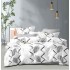 Lenjerie de pat dublu Bumbac FINET, pentru 2 persoane, 6 piese, Cearceaf de pat  230 x 250cm, CF44