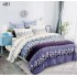 Lenjerie de pat dublu Bumbac FINET, pentru 2 persoane, 6 piese, Cearceaf de pat  230 x 250cm, CF48