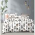 Lenjerie de pat dublu Bumbac FINET, pentru 2 persoane, 6 piese, Cearceaf de pat  230 x 250cm, CF51