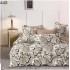 Lenjerie de pat dublu Bumbac FINET, pentru 2 persoane, 6 piese, Cearceaf de pat  230 x 250cm, CF61