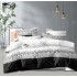 Lenjerie de pat dublu Bumbac FINET, pentru 2 persoane, 6 piese, Cearceaf de pat  230 x 250cm, CF62
