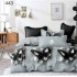 Lenjerie de pat dublu Bumbac FINET, pentru 2 persoane, 6 piese, Cearceaf de pat  230 x 250cm, CF71