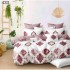 Lenjerie de pat dublu Bumbac FINET, pentru 2 persoane, 6 piese, Cearceaf de pat  230 x 250cm, CF74