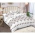 Lenjerie de pat dublu Bumbac FINET, pentru 2 persoane, 6 piese, Cearceaf de pat  230 x 250cm, CF82