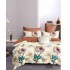 Lenjerie de pat dublu Bumbac FINET, pentru 2 persoane, 6 piese, Cearceaf de pat  230 x 250cm, CF96