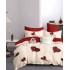 Lenjerie de pat dublu Bumbac FINET, pentru 2 persoane, 6 piese, Cearceaf de pat  230 x 250cm, CF97