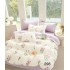 Lenjerie de pat dublu Bumbac FINET, pentru 2 persoane, 6 piese, Cearceaf de pat  230 x 250cm, CF101