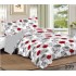 Lenjerie de pat dublu Bumbac FINET, pentru 2 persoane, 6 piese, Cearceaf de pat  230 x 250cm, CF103