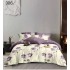 Lenjerie de pat dublu Bumbac FINET, pentru 2 persoane, 6 piese, Cearceaf de pat  230 x 250cm, CF104