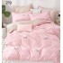 Lenjerie de pat dublu Bumbac FINET, pentru 2 persoane, 6 piese, Cearceaf de pat  230 x 250cm, CF108