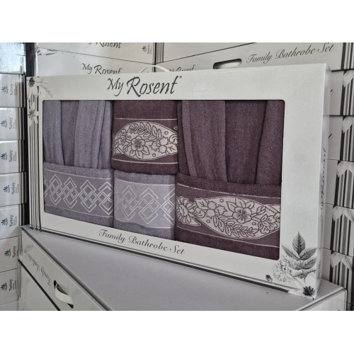 Set halate baie 6 piese – Eleganță și confort premium pentru întreaga familie SH6