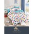 Set Lenjerie Eleganta Finet Din 4 Piese ,Pat 1 Persoana, Cearceaf de pat 155 x 230cm, JK-01