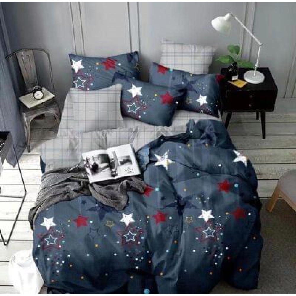 Set Lenjerie Eleganta Finet Din 4 Piese ,Pat 1 Persoana, Cearceaf de pat 155 x 230cm, JK-05 LENJERII DIN FINET 4 PIESE  /  1 PERSOANA JOJO