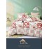 Set Lenjerie Eleganta Finet Din 4 Piese ,Pat 1 Persoana, Cearceaf de pat 155 x 230cm, JK-021