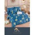 Set Lenjerie Eleganta Finet Din 4 Piese ,Pat 1 Persoana, Cearceaf de pat 155 x 230cm, JK-025