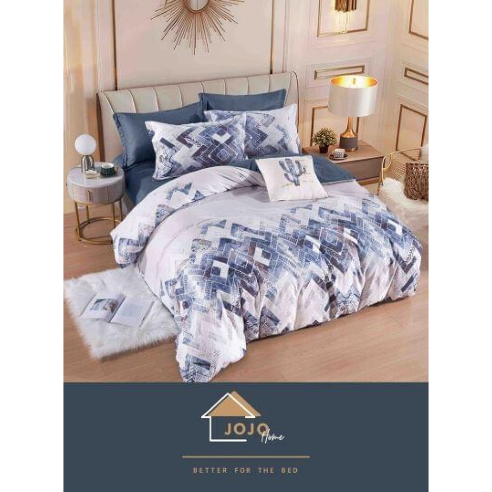 Set Lenjerie Eleganta Finet Din 4 Piese ,Pat 1 Persoana, Cearceaf de pat 155 x 230cm, JK-031 LENJERII DIN FINET 4 PIESE  /  1 PERSOANA JOJO