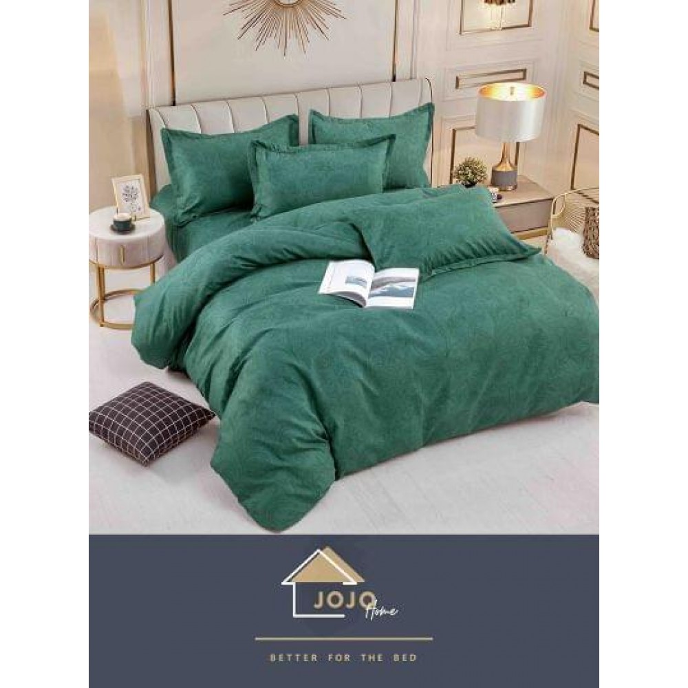 Set Lenjerie Eleganta Finet Din 4 Piese ,Pat 1 Persoana, Cearceaf de pat 155 x 230cm, JK-040 LENJERII DIN FINET 4 PIESE  /  1 PERSOANA JOJO