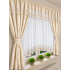  Perdea de bucătărie cu draperii florale, CREM– 400 × 160 cm PER2