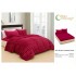 Lenjerie de pat Cocolino cu Pilotă Inclusă – 4 Piese – bordo– Cearșaf cu Elastic PPCLI2