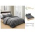 Lenjerie de pat Cocolino cu Pilotă Inclusă – 4 Piese – gri – Cearșaf cu Elastic PPCLI4