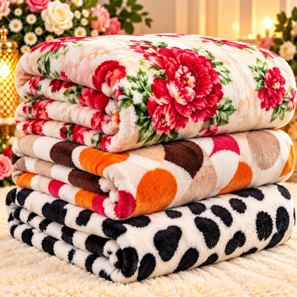 Set 3 Pături Cocolino 200x230 cm – 109 Lei | Super Pufoase și Călduroase S3PC68 PATURI COCOLINO