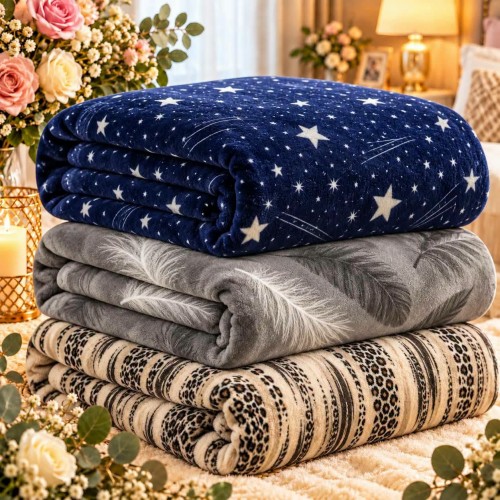 Set 3 Pături Cocolino 200x230 cm – 109 Lei | Super Pufoase și Călduroase S3PC99