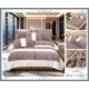 Set pilotă pufoasă Iepure, 6 piese, roz cu alb, LENJERE INCLUSA cu cearșaf cu elastic 180X200 SPLIM2 PILOTE BLANA IEPURE