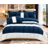 Set pilotă pufoasă Iepure, 6 piese, roz cu alb, LENJERE INCLUSA cu cearșaf cu elastic 180X200 SPLIM3