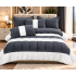 Set pilotă pufoasă Iepure, 6 piese, roz cu alb, LENJERE INCLUSA cu cearșaf cu elastic 180X200 SPLIM6