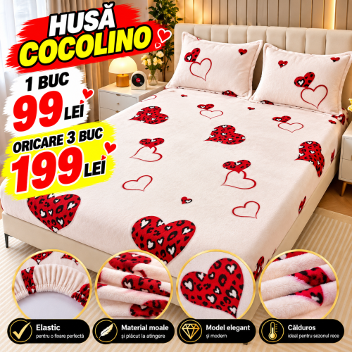 Husa de Pat Cocolino+2 Fete Perna, HCC16