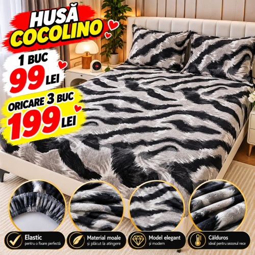 Husa de Pat Cocolino+2 Fete Perna, HCC19