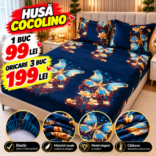 Husa de Pat Cocolino+2 Fete Perna, HCC20