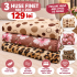 Set 3 Huse de Saltea Finet cu Elastic 140,160 sau180x200 cm + 6 Fețe de Pernă –129 lei  S3HF1