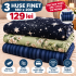 Set 3 Huse de Saltea Finet cu Elastic 140,160 sau180x200 cm + 6 Fețe de Pernă –129 lei  S3HF7