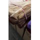 Huse/Topper pentru saltea cu elastic 180x200,maro inchis Huse catifea TOPPER pt saltea cu elastic 180x200