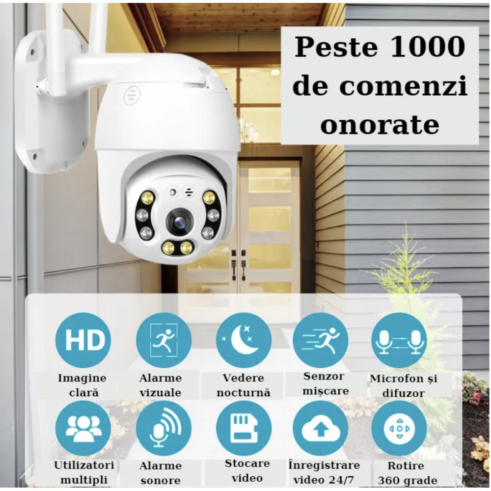 SET 2 camere smart TOTUL PENTRU CASA TA