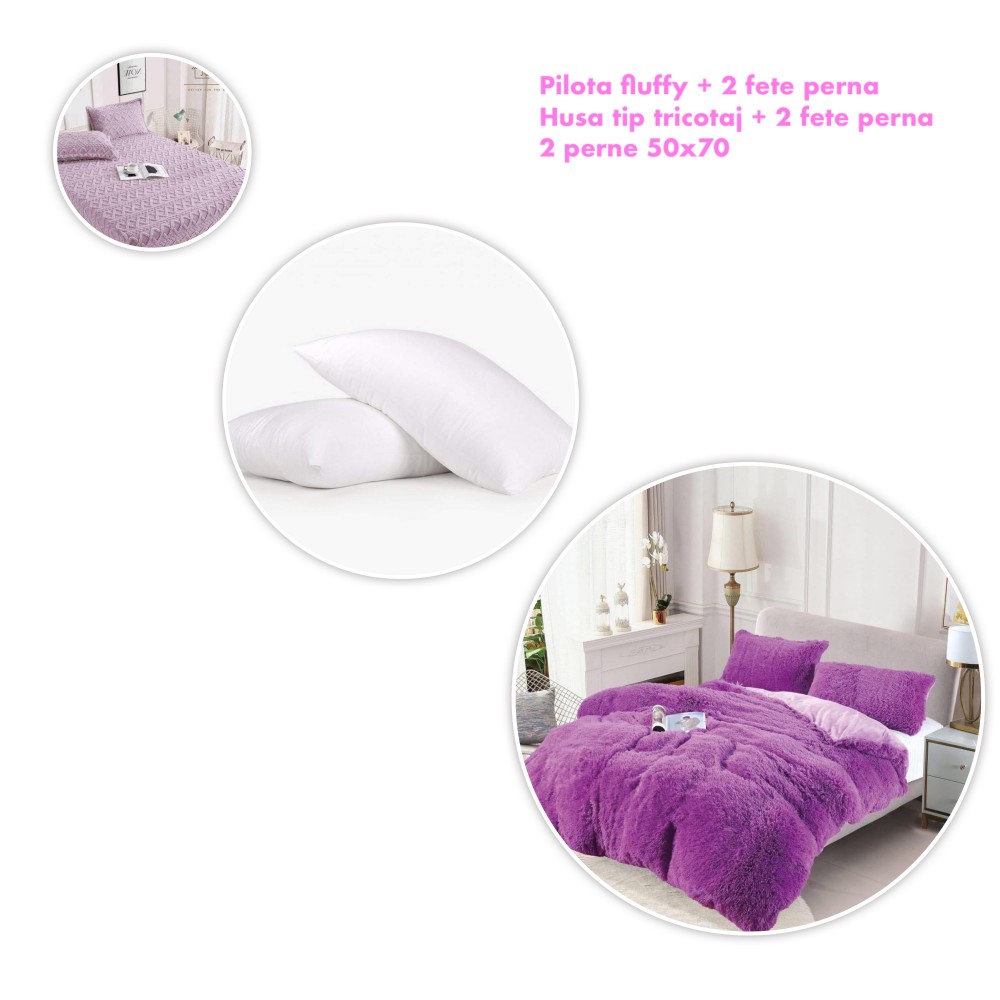 Pachet promo pilota, husa și 2 perne PHP6 PACHETE PROMO