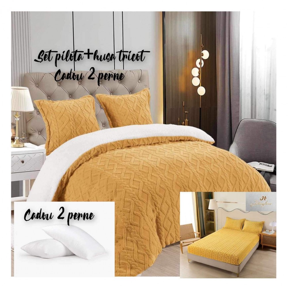 Pachet promo pilota, husa și 2 perne PHP8 PACHETE PROMO