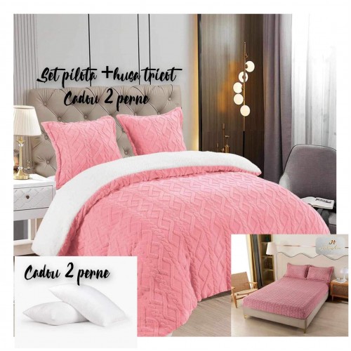 Pachet promo pilota, husa și 2 perne PHP15