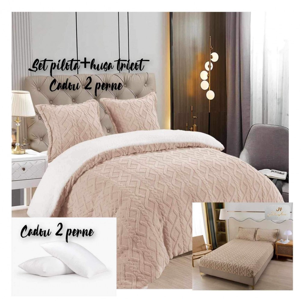 Pachet promo pilota, husa și 2 perne PHP25 PACHETE PROMO