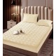Huse/Topper pentru saltea cu elastic 180x200,CREM-UNT Huse catifea TOPPER pt saltea cu elastic 180x200