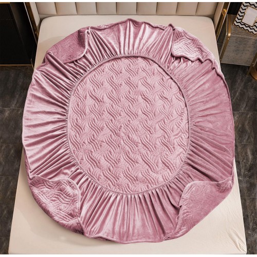 Huse/Topper pentru saltea cu elastic 180x200, ROZ 