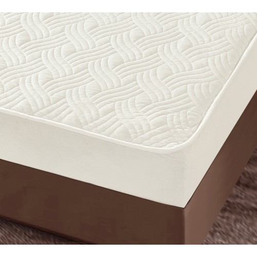 Huse/Topper pentru saltea cu elastic 180x200, ALB Huse catifea TOPPER pt saltea cu elastic 180x200