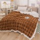 Patura cu blanita de iepure si catifea 200×230 cm PCBI4-MARO PATURI COCOLINO BLANA IEPURE