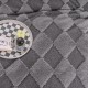 Patura cu blanita de iepure si catifea 200×230 cm PCBI5-GRI PATURI COCOLINO BLANA IEPURE