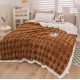 Patura cu blanita de iepure si catifea 200×230 cm PCBI4-MARO PATURI COCOLINO BLANA IEPURE