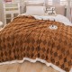 Patura cu blanita de iepure si catifea 200×230 cm PCBI4-MARO PATURI COCOLINO BLANA IEPURE