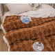 Patura cu blanita de iepure si catifea 200×230 cm PCBI4-MARO PATURI COCOLINO BLANA IEPURE