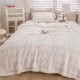 Patura cu blanita de iepure si catifea 200×230 cm PCBI6-ALB UNT PATURI COCOLINO BLANA IEPURE
